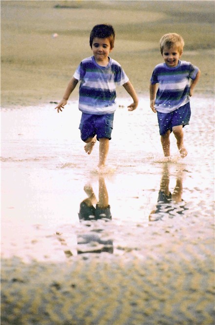 Matt and Will on Surfside Beach